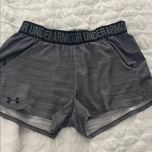 Under Armour Women's Charcoal Athletic Shorts